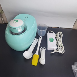 捡漏一款夏季迷你冰淇淋机家用小型自制全自动DIY水果雪糕机