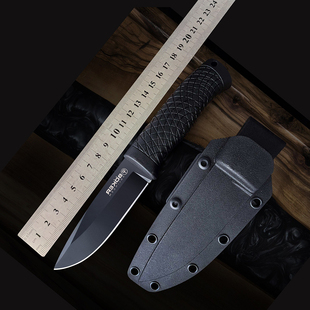 BOKER博克户外野营刀具固定刀刃直刀K型保护刀套玻璃纤维防滑手柄