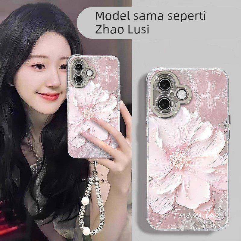 适用苹果16手机壳15Promax油画花朵14Plus少女心13Pro高级感12支架挂绳11新款iPhone8全包7防摔X时尚爆款XS套,3C数码配件,手机保护套/壳,淘宝优惠券,粉丝福利购,淘宝优惠卷