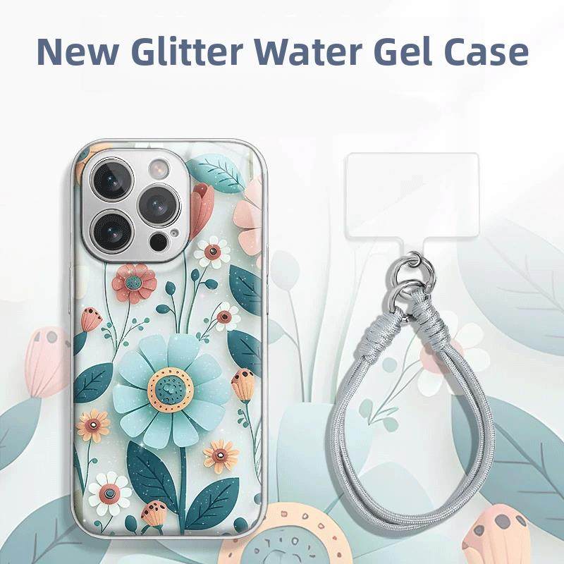 彩绘花朵水凝壳适用苹果16手机壳iphone15/14promax华为mate60pro荣耀300新款Pura70女OPPOReno13/S20小米15,3C数码配件,手机保护套/壳,淘宝优惠券,粉丝福利购,淘宝优惠卷