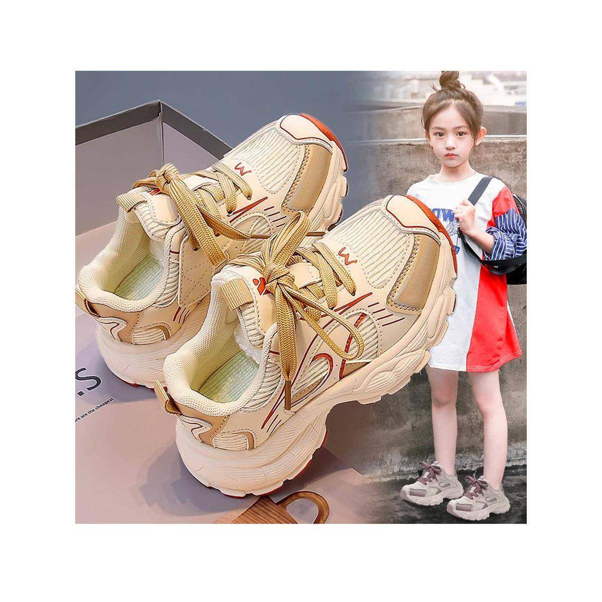 女童运动鞋2025秋季儿童低帮老爹鞋中大童软底跑步鞋女孩防滑板鞋,童鞋/婴儿鞋/亲子鞋,板鞋,淘宝优惠券,粉丝福利购,淘宝优惠卷