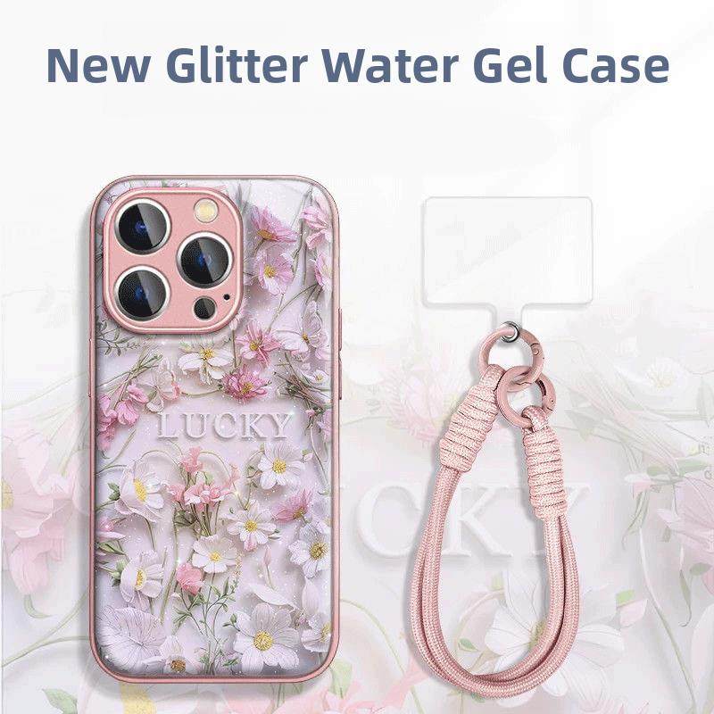 粉白花墙适用苹果16promax手机壳iphone15新款小米14华为mate60pro女Pura70玻璃opporeno13挂绳vivos20,3C数码配件,手机保护套/壳,淘宝优惠券,粉丝福利购,淘宝优惠卷