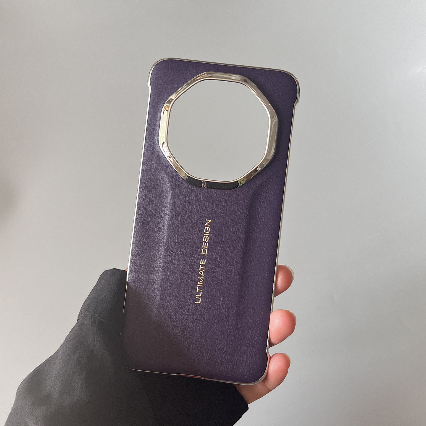 新款华为Mate80RS非凡大师超薄手机壳适用mate80rs高级感紫色素皮无边框防摔保护套80rs保时捷大孔简约潮外壳