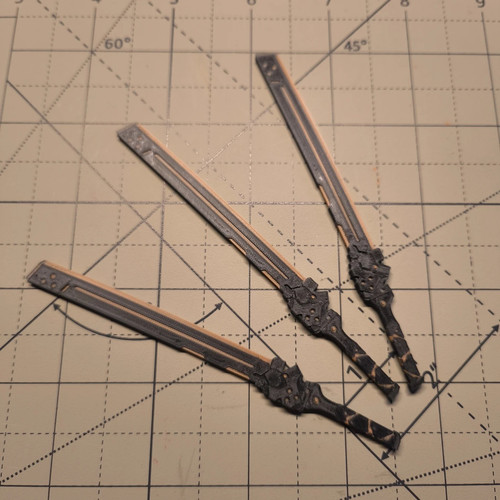 崩坏三 磁暴斩 大剑机娘模型适配寿屋万代配件高达改件 机甲武器