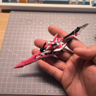 崩坏三机娘武器模型大剑1/12 1/144 gk改件 适配寿屋万代高达包邮