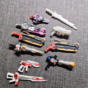 买二送一 布鲁可假面骑士 扳手剑 积木人改件武器极狐创骑钻头剑