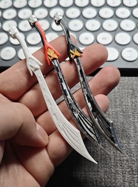 龙骑假面骑士龙军刀改件武器模型 1/12适配 寿屋机娘高达兵人SHF