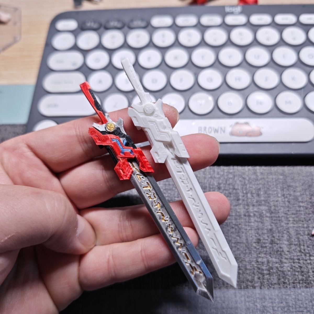 寿屋机娘武器装备 铠甲勇士刑天 火刑剑1/12适配高达兵人SHF假面