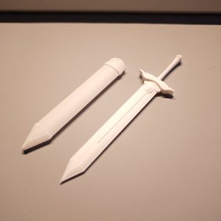 葬送的芙丽莲 机娘武器配件1/12 带刀鞘 3d打印成品 SHF HG高达