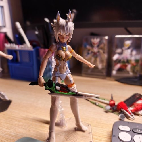 寿屋机娘武器 假面骑士ZZZ 武器模型 噬梦绝爪 1/12shf高达通用