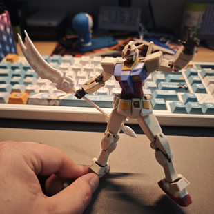 铠甲勇士 刑天 修罗炼狱戟1/12 武装高达机娘配件 gk改件3d打印