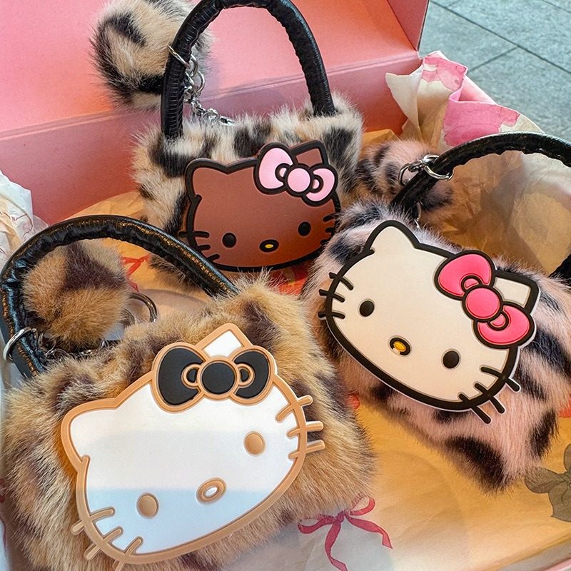 毛绒小猫迷你毛绒毛球汽车挂件