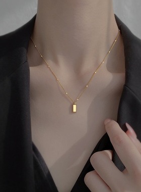 合金小众高级设计感暴富小项链