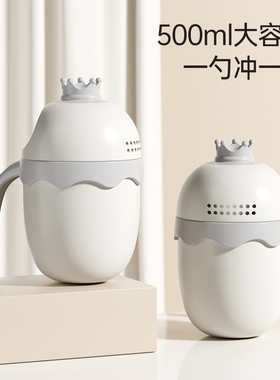 iuu宝宝洗头杯花洒水勺婴儿洗澡水瓢水舀浴勺洗头杯儿童加厚沐浴