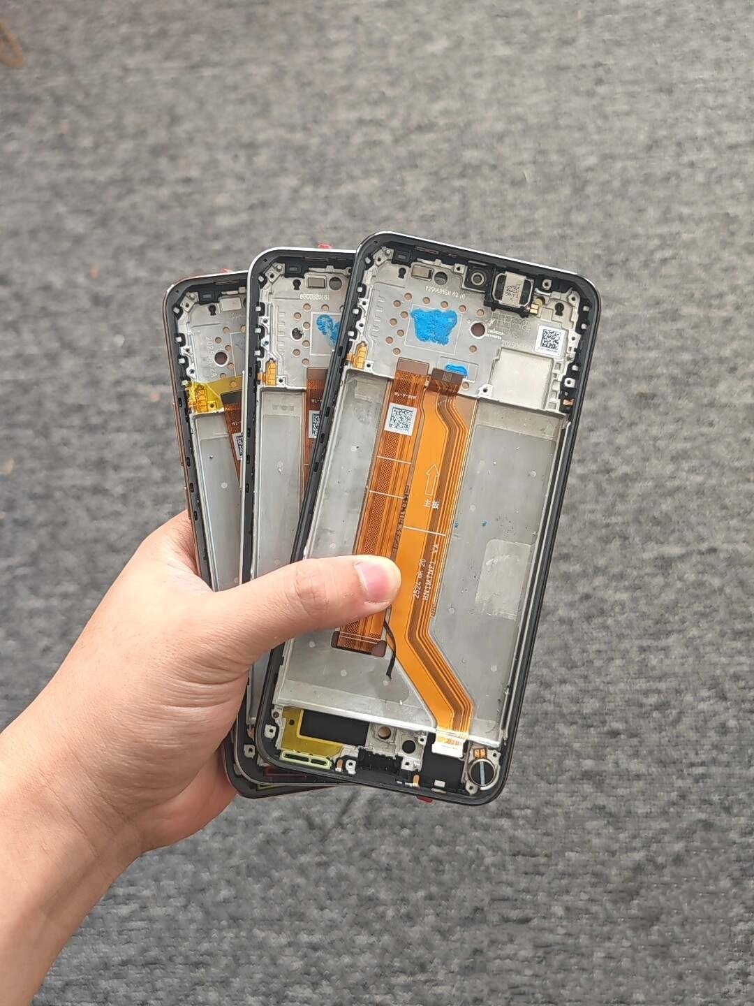 适用华为荣耀X70拆机带框屏幕总成  荣耀X70i显示触摸带框屏总成