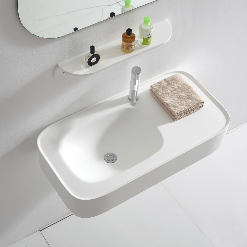 卫生间挂墙式洗脸盆小户型洗手盆浴室柜组合落地洗漱台面盆卫浴柜