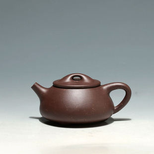 宜兴紫砂壶 290CC石瓢铺砂 明理茶艺 纯手工茶壶 原矿紫泥经典 款