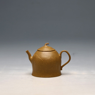 明理茶艺 宜兴紫砂壶全手工 紫砂壶 小花器段泥无尘100CC 茶壶