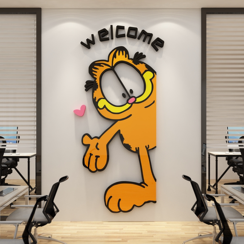 办公室墙面装饰氛围布置企业文化司进门形象新员工入职励志标语