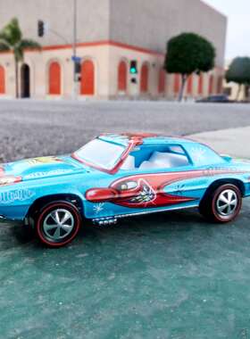 风火轮Hot Wheels x Kenny Scharf Custom 艺术家联名款 T-Bird