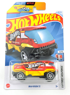 风火轮HotWheels BAJA BISON T5 红色 2024-58