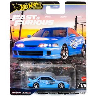 风火轮HotWheels Fast&Furious  Custom Acura Integra Sedan GSR