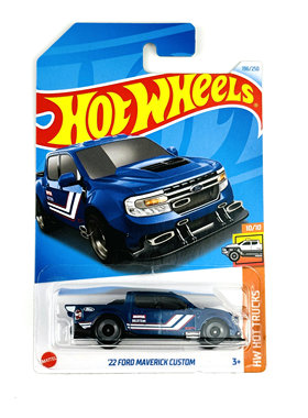风火轮HotWheels 22 FORD MAVERICK CUSTOM 蓝 2024-196