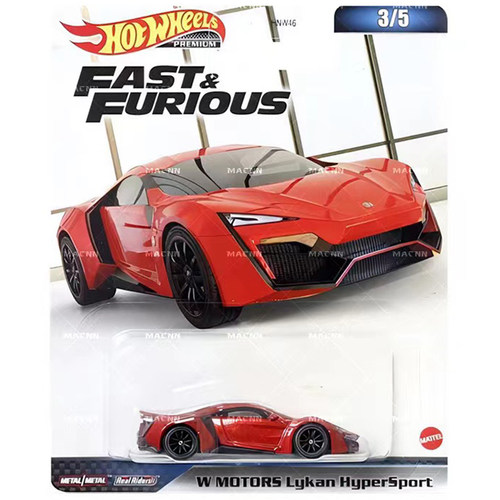 风火轮HotWheels Fast&Furious 莱肯W MOTORS LYKAN HYPERSPORT