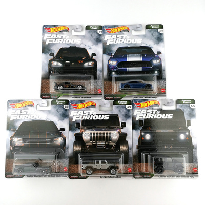 风火轮HotWheels速度与激情本田地狱猫野马吉普路虎卫士 GBW75-N