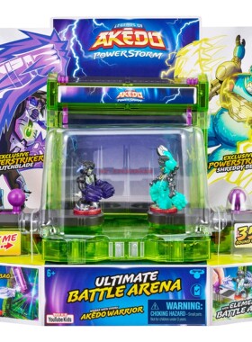 Akedo街机战士竟技场对战儿童玩具英雄公仔雷霆热斗