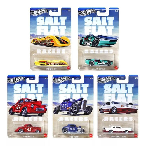 风火轮HotWheels 银标高普复古直线加速盐湖赛车系列福特HRT81-F