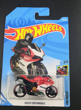 风火轮HotWheels DUCATI 1199 PANIGALE 杜卡迪 红 2019-58