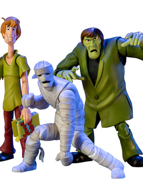 Jadatoys 史酷比 1/12 夏吉 潜行者 安卡木乃伊 6寸可动手办