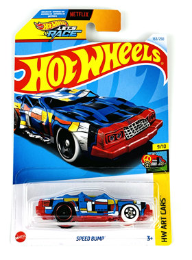 风火轮HotWheels SPEED BUMP 蓝红 2024-163