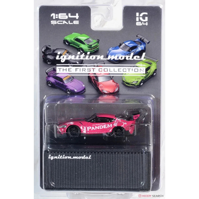 IG 1:64 火箭兔牛魔王速霸PANDEM SupraA90 收藏摆件合金汽车模型