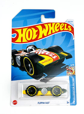 风火轮HotWheels FLIPPIN' FAST黄绿 2024-103