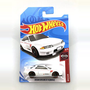 风火轮HotWheels NISSAN SKYLINE GT-R BNR32尼桑 白 稀有 2019-1
