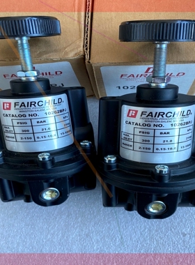 询价!FAIRCHILD仙童精密调压阀10262BPJ