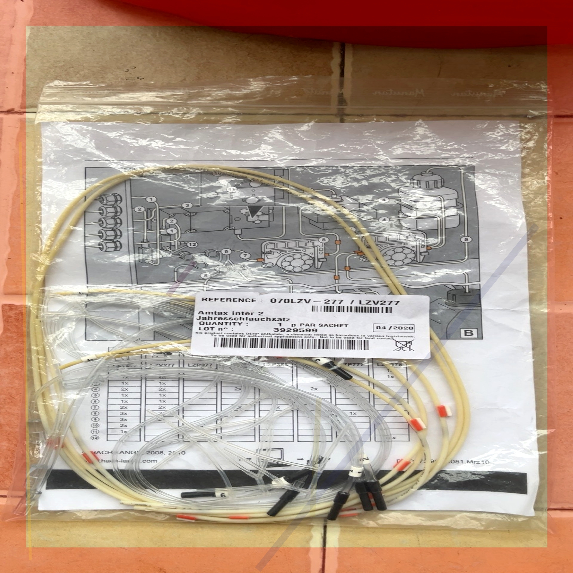 询价!哈希氨氮管路,货号LZV277,inter2C氨氮管路维护包