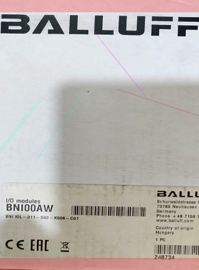 询价!巴鲁夫主站模块  BALLUFF  BNI00AW BNI