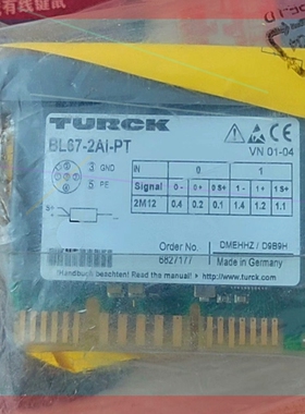 询价!图尔克模块BL67-2AI-PT