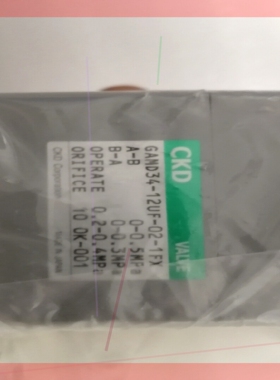 询价!CKD阀门  PFA气动隔膜阀组GAMD34-12UF-02-1FX