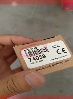 询价!美国邦纳BANNER智能三色指示灯,M18GRYPQ,清库存