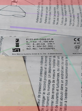 询价!液位传感器  BESI P133-405-G002-01-B