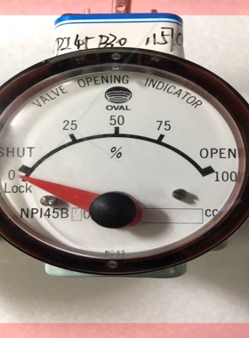 询价!OVAL NPI45B30 1175CC 阀位指示器