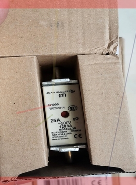 询价!JEAN MULLER熔断器M000GL25 IEC/EN6