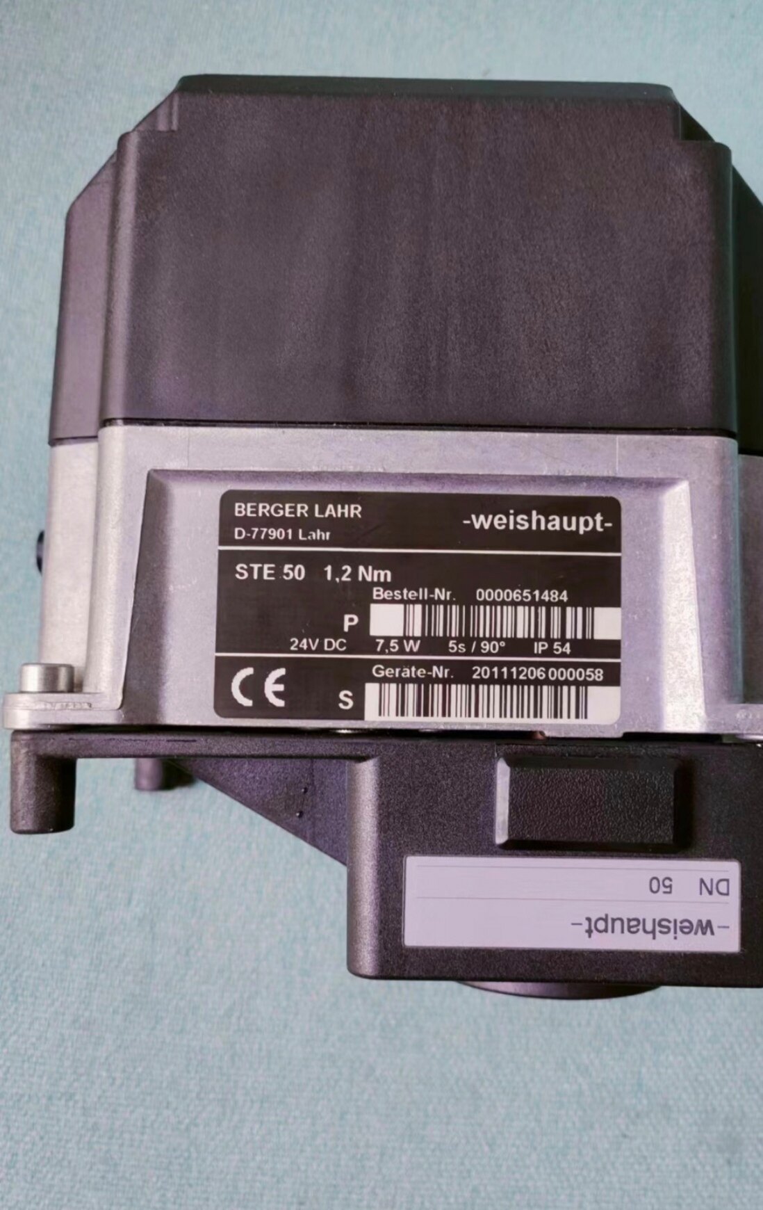 STE50   1.2NM执行器 weishaupt司服电机STE50    1.2NM