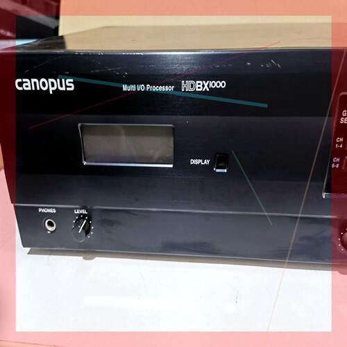 询价!康能普视canopus HDBX1000非编系统,功能正常,