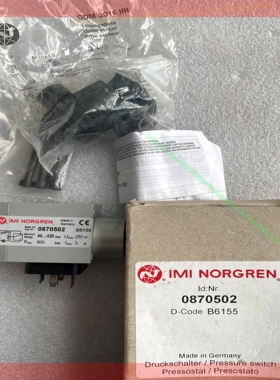 询价!IMI NORGREN诺冠电磁阀机械阀03M42802 0870502