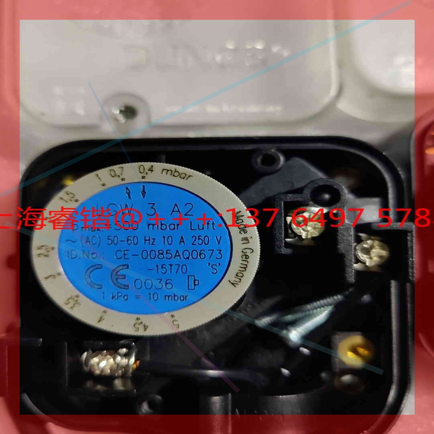 询价！DUNCS冬斯原装进口压力开关LGW 3A2